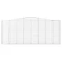 Cestas de gaviones 8 uds forma de arco hierro 400x50x160/180 cm de , Maceteros y jardineras - Ref: Foro24-3146001, Precio: 1,...
