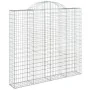 Cestas de gaviones 7 uds forma de arco hierro 200x30x180/200 cm by , Pots and planters - Ref: Foro24-3146199, Price: 824,07 €...
