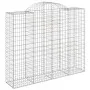 Cestas gaviones 40 uds forma de arco hierro 200x50x160/180 cm de , Maceteros y jardineras - Ref: Foro24-3146401, Precio: 4,00...
