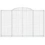 Cestas de gaviones 8 uds forma de arco hierro 300x30x180/200 cm von , Töpfe und Pflanzgefäße - Ref: Foro24-3146599, Preis: 1,...