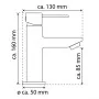 EISL Grifo monomando de lavabo CALVINO cromado de , Grifos - Ref: Foro24-446485, Precio: 63,45 €, Descuento: %