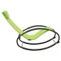 Tumbona con almohada acero y textilene verde de , Tumbonas - Ref: Foro24-317586, Precio: 74,43 €, Descuento: %