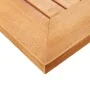 Tumbona con cojín madera maciza de acacia y acero inoxidable von , Liegen - Ref: Foro24-3061462, Preis: 240,67 €, Rabatt: %