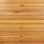 Tumbona con cojín madera maciza de acacia y acero inoxidable von , Liegen - Ref: Foro24-3061462, Preis: 240,67 €, Rabatt: %