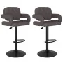 Taburetes de cocina 2 unidades tela gris taupé von , Küchenhocker - Ref: Foro24-335626, Preis: 169,99 €, Rabatt: %