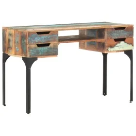 Escritorio de madera maciza reciclada 118x48x75 cm de , Escritorios - Ref: Foro24-320665, Precio: 339,21 €, Descuento: %