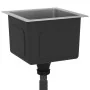 Fregadero de cocina hecho a mano acero inoxidable by , Sinks - Ref: Foro24-51498, Price: 87,40 €, Discount: %