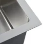Fregadero de cocina hecho a mano acero inoxidable by , Sinks - Ref: Foro24-51498, Price: 87,40 €, Discount: %