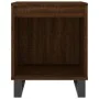 Mesita de noche madera de ingeniería marrón roble 40x35x50 cm de , Mesitas de noche - Ref: Foro24-830746, Precio: 39,53 €, De...