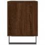 Mesita de noche madera de ingeniería marrón roble 40x35x50 cm de , Mesitas de noche - Ref: Foro24-830746, Precio: 39,53 €, De...