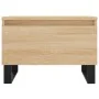 Mesa de centro madera de ingeniería roble Sonoma 50x46x35 cm de , Mesas de centro - Ref: Foro24-830882, Precio: 47,86 €, Desc...