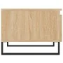 Mesa de centro madera de ingeniería roble Sonoma 50x46x35 cm de , Mesas de centro - Ref: Foro24-830882, Precio: 47,86 €, Desc...