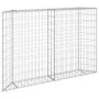 Arriate de gaviones de trapecio acero galvanizado 150x20x100 cm by , Pots and planters - Ref: Foro24-145654, Price: 62,36 €, ...