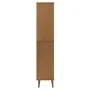 Librería MOLDE madera maciza de pino marrón 85x35x170,5 cm de , Librerías y estanterías - Ref: Foro24-350540, Precio: 113,05 ...
