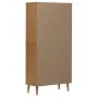 Librería MOLDE madera maciza de pino marrón 85x35x170,5 cm de , Librerías y estanterías - Ref: Foro24-350540, Precio: 113,05 ...