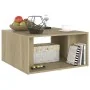 Mesas de centro 4 pzas contrachapada roble Sonoma 33x33x33 cm de , Mesas de centro - Ref: Foro24-806816, Precio: 50,42 €, Des...