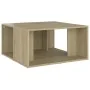 Mesas de centro 4 pzas contrachapada roble Sonoma 33x33x33 cm de , Mesas de centro - Ref: Foro24-806816, Precio: 50,42 €, Des...