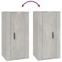 Mueble para TV de pared gris hormigón 40x34,5x80 cm de , Muebles TV - Ref: Foro24-816676, Precio: 54,46 €, Descuento: %