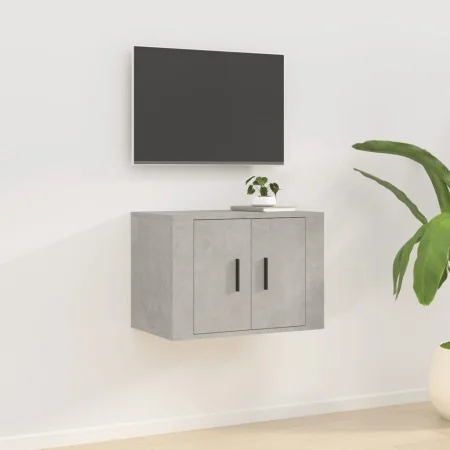 Mueble para TV de pared gris hormigón 57x34,5x40 cm de , Muebles TV - Ref: Foro24-816620, Precio: 38,77 €, Descuento: %