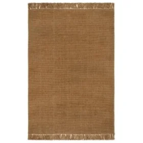 Alfombra con borlas yute 160x230 cm de , Alfombras - Ref: Foro24-345004, Precio: 95,17 €, Descuento: %