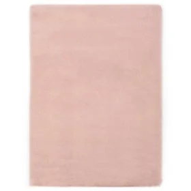 Alfombra de pelo sintético de conejo rosa envejecido 160x230 cm de , Alfombras - Ref: Foro24-285086, Precio: 87,29 €, Descuen...