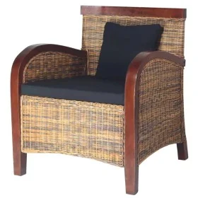 Sillón de ratán tejido a mano de , Sillones - Ref: Foro24-242025, Precio: 224,26 €, Descuento: %