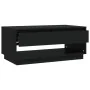 Mesa de centro madera contrachapada negro 102,5x55x44 cm de , Mesas de centro - Ref: Foro24-809504, Precio: 96,20 €, Descuent...