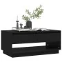 Mesa de centro madera contrachapada negro 102,5x55x44 cm de , Mesas de centro - Ref: Foro24-809504, Precio: 96,20 €, Descuent...