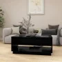 Mesa de centro madera contrachapada negro 102,5x55x44 cm de , Mesas de centro - Ref: Foro24-809504, Precio: 96,20 €, Descuent...