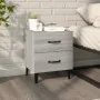 Mesita de noche gris sonoma 40x35x47,5 cm de , Mesitas de noche - Ref: Foro24-817293, Precio: 50,60 €, Descuento: %
