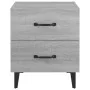Mesita de noche gris sonoma 40x35x47,5 cm de , Mesitas de noche - Ref: Foro24-817293, Precio: 50,60 €, Descuento: %