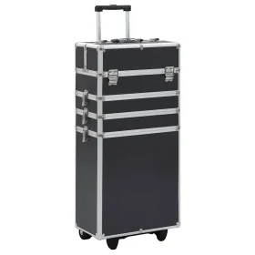Maletín trolley de maquillaje de aluminio negro de , Neceseres - Ref: Foro24-91815, Precio: 134,75 €, Descuento: %