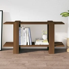 Estantería madera contrachapada roble marrón 100x30x51cm de , Librerías y estanterías - Ref: Foro24-813571, Precio: 40,83 €, ...