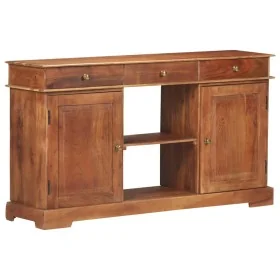 Aparador de madera maciza de acacia 135x35x75 cm de , Aparadores - Ref: Foro24-323543, Precio: 293,52 €, Descuento: %