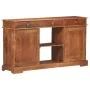 Aparador de madera maciza de acacia 135x35x75 cm de , Aparadores - Ref: Foro24-323543, Precio: 293,52 €, Descuento: %