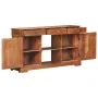 Aparador de madera maciza de acacia 135x35x75 cm de , Aparadores - Ref: Foro24-323543, Precio: 293,52 €, Descuento: %