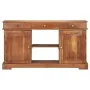 Aparador de madera maciza de acacia 135x35x75 cm de , Aparadores - Ref: Foro24-323543, Precio: 293,52 €, Descuento: %