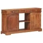 Aparador de madera maciza de acacia 135x35x75 cm de , Aparadores - Ref: Foro24-323543, Precio: 293,52 €, Descuento: %