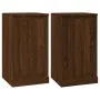 Aparadores 2 uds madera color marrón roble 37,5x35,5x67,5 cm de , Aparadores - Ref: Foro24-816215, Precio: 86,48 €, Descuento: %