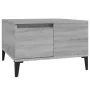 Mesa de centro madera contrachapada gris Sonoma 55x55x36,5 cm by , Coffee table - Ref: Foro24-821090, Price: 57,50 €, Discoun...