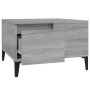 Mesa de centro madera contrachapada gris Sonoma 55x55x36,5 cm by , Coffee table - Ref: Foro24-821090, Price: 57,50 €, Discoun...