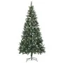 Árbol de Navidad artificial con piñas y brillo blanco 210 cm de , Arboles de navidad - Ref: Foro24-284319, Precio: 113,90 €, ...