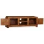 Mueble de TV madera maciza acabado miel 120x30x40 cm de , Muebles TV - Ref: Foro24-244679, Precio: 350,14 €, Descuento: %