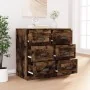 Aparador de madera contrachapada roble ahumado 70x35,5x67,5 cm de , Aparadores - Ref: Foro24-816437, Precio: 141,55 €, Descue...