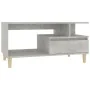 Mesa de centro madera contrachapada gris hormigón 90x49x45 cm by , Coffee table - Ref: Foro24-819616, Price: 61,87 €, Discoun...