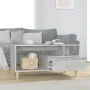 Mesa de centro madera contrachapada gris hormigón 90x49x45 cm by , Coffee table - Ref: Foro24-819616, Price: 61,87 €, Discoun...
