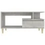 Mesa de centro madera contrachapada gris hormigón 90x49x45 cm by , Coffee table - Ref: Foro24-819616, Price: 61,87 €, Discoun...