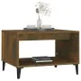 Mesa de centro madera contrachapada roble ahumado 60x50x40 cm de , Mesas de centro - Ref: Foro24-817522, Precio: 35,85 €, Des...
