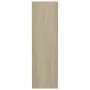 Zapateros de pared 4uds contrachapada blanco y roble 60x18x60cm de , Zapateros y organizadores de calzado - Ref: Foro24-80673...