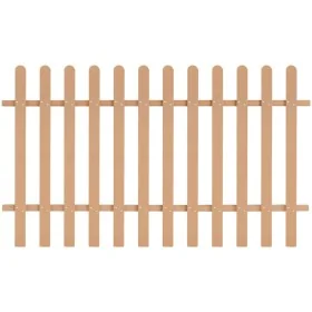 Valla de estacas de jardín de WPC 200x120 cm by , fenced with pickets - Ref: Foro24-42825, Price: 94,74 €, Discount: %